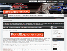 Tablet Screenshot of fordexplorer.org